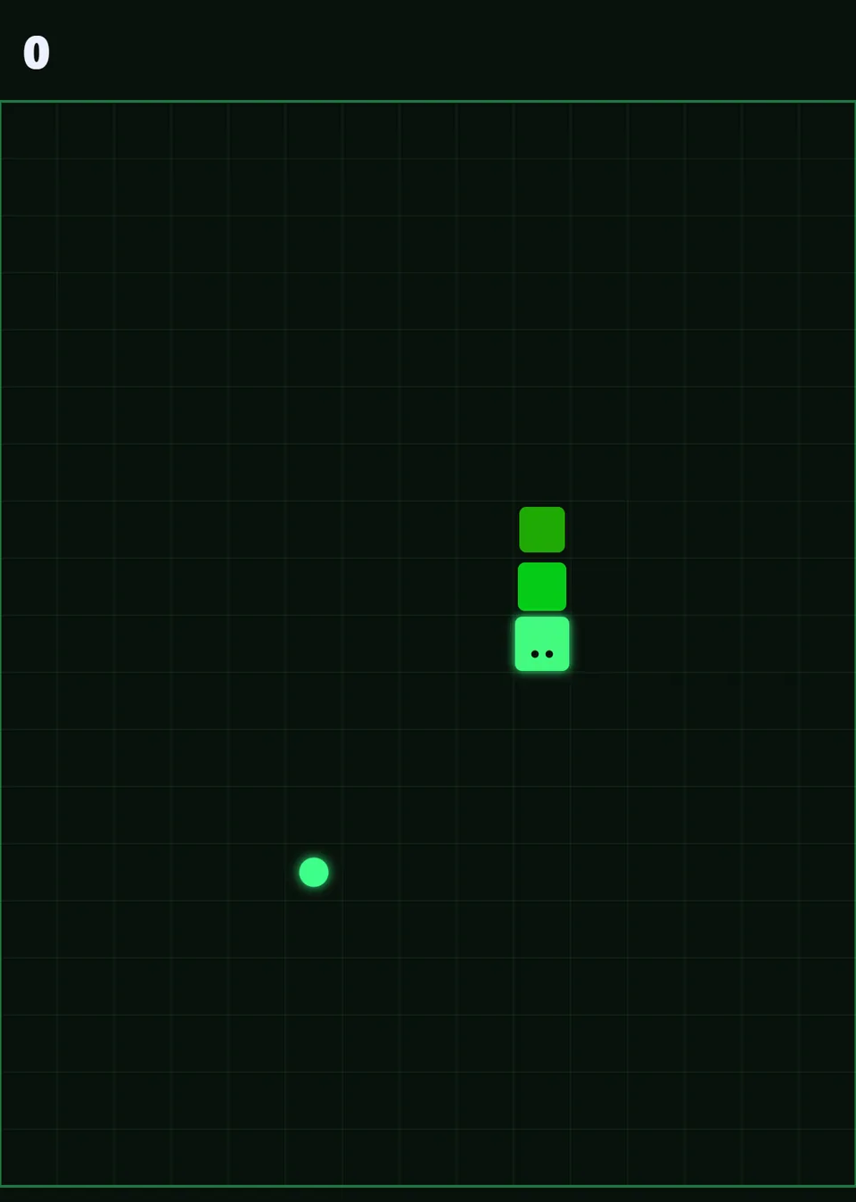 Volt Snake after turning across and down the grid