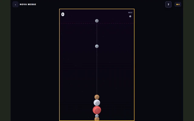 Nova Merge game screen