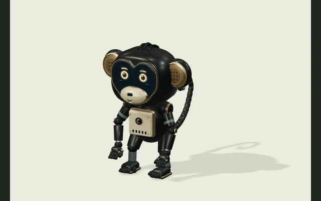 Baby Monkey, the lead OthaPet character