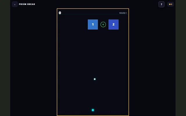 Prism Break game screen