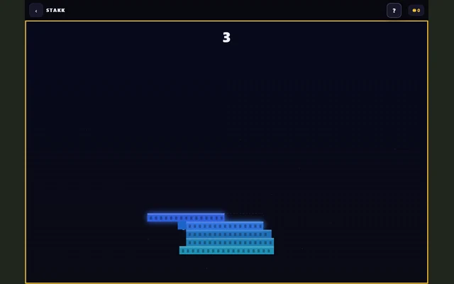 STAKK game screen